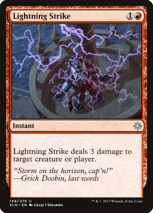 Lightning Strike [Ixalan] - Evolution TCG
