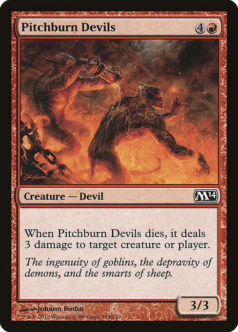 Pitchburn Devils [Magic 2014] - Evolution TCG