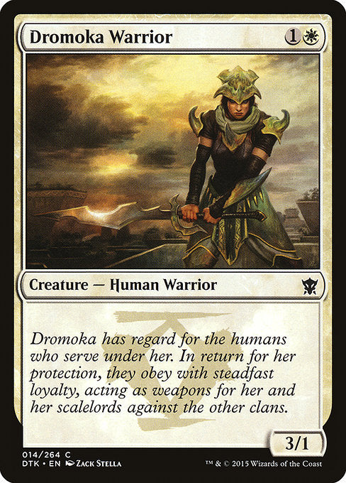 Dromoka Warrior [Dragons of Tarkir] - Evolution TCG