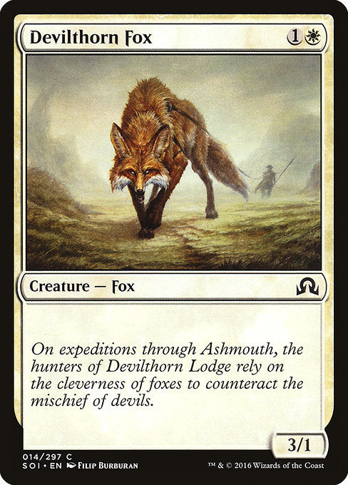 Devilthorn Fox [Shadows over Innistrad] - Evolution TCG