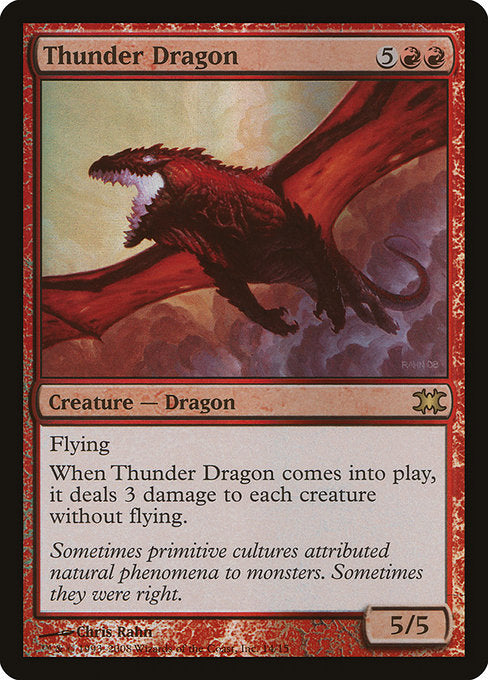 Thunder Dragon [From the Vault: Dragons] - Evolution TCG