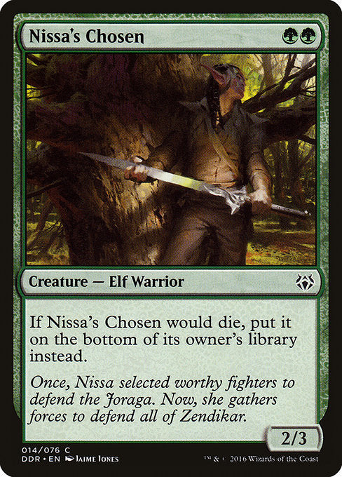 Nissa's Chosen [Duel Decks: Nissa vs. Ob Nixilis] - Evolution TCG