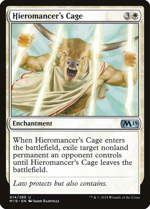 Hieromancer's Cage [Core Set 2019] - Evolution TCG
