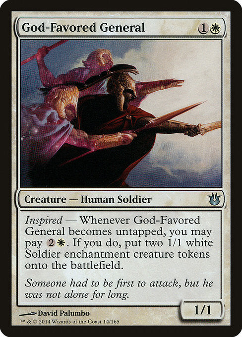 God-Favored General [Born of the Gods] - Evolution TCG