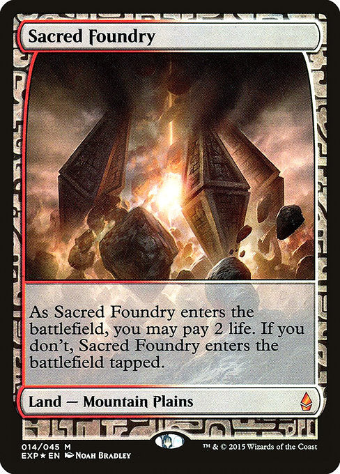 Sacred Foundry [Zendikar Expeditions] - Evolution TCG