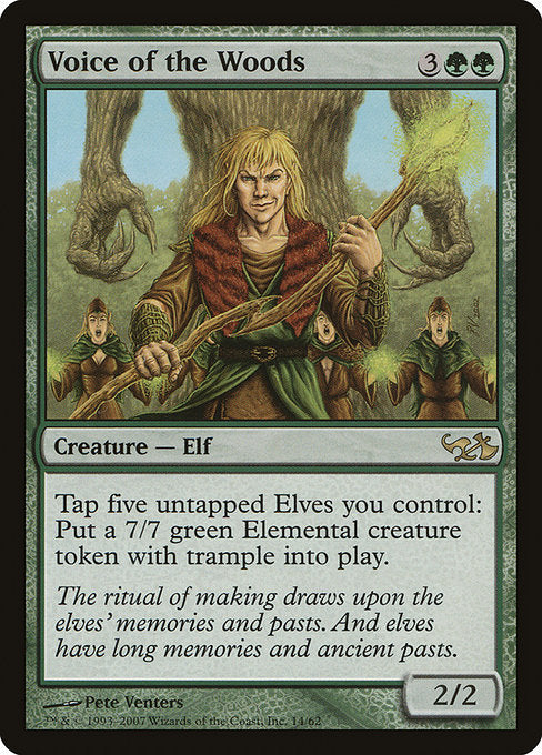 Voice of the Woods [Duel Decks: Elves vs. Goblins] - Evolution TCG