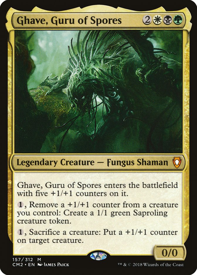 Ghave, Guru of Spores [Commander Anthology Volume II] - Evolution TCG