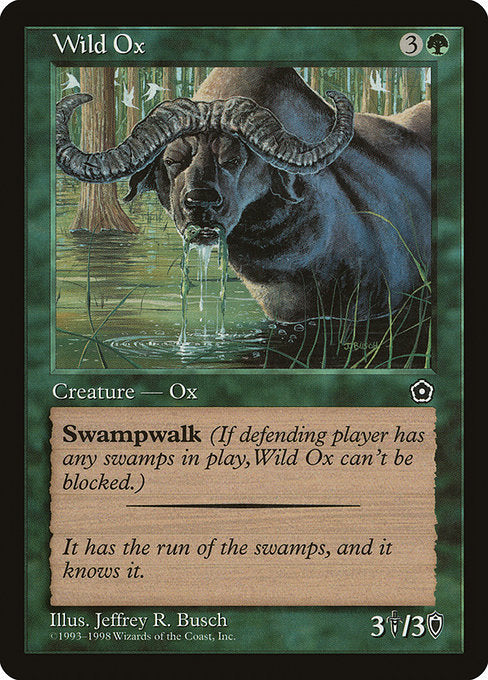 Wild Ox [Portal Second Age] - Evolution TCG