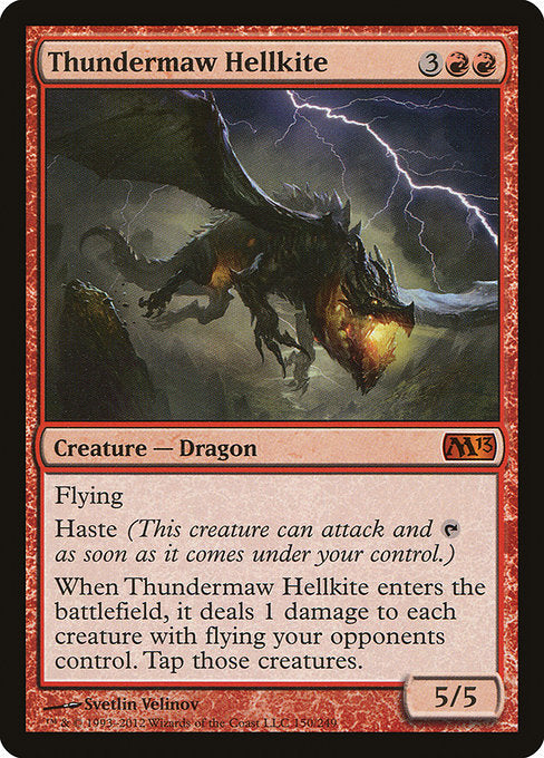 Thundermaw Hellkite [Magic 2013] - Evolution TCG