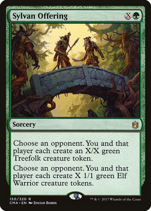 Sylvan Offering [Commander Anthology] - Evolution TCG