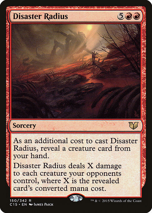 Disaster Radius [Commander 2015] - Evolution TCG