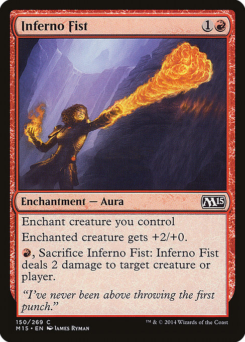 Inferno Fist [Magic 2015] - Evolution TCG