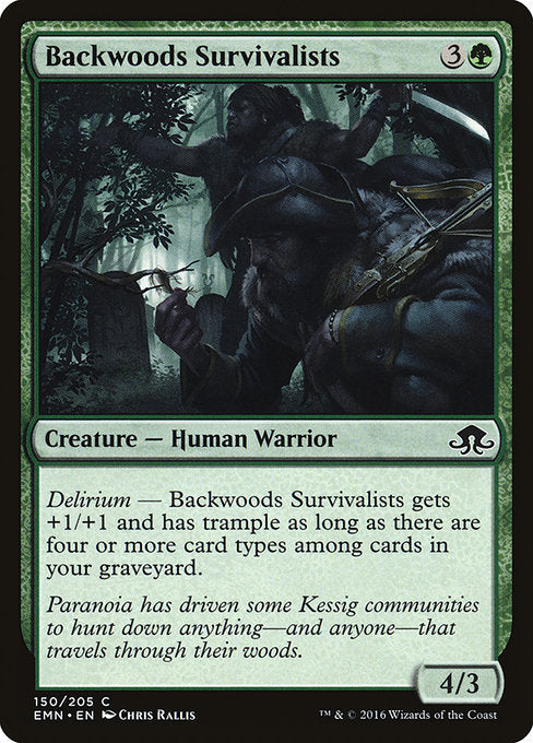 Backwoods Survivalists [Eldritch Moon] - Evolution TCG