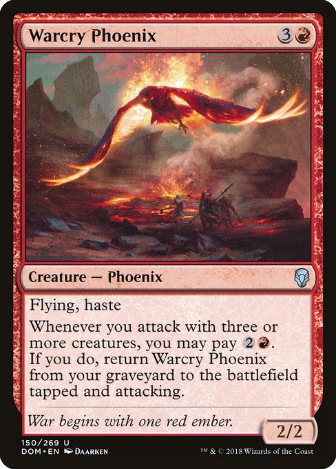 Warcry Phoenix [Dominaria] - Evolution TCG