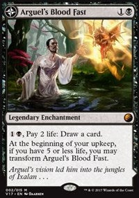 Arguel's Blood Fast // Temple of Aclazotz [From the Vault: Transform] - Evolution TCG