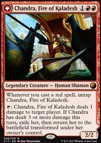 Chandra, Fire of Kaladesh // Chandra, Roaring Flame [From the Vault: Transform] - Evolution TCG