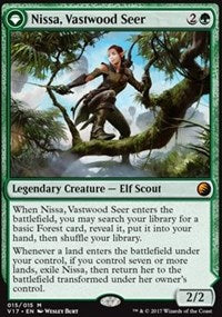 Nissa, Vastwood Seer // Nissa, Sage Animist [From the Vault: Transform] - Evolution TCG