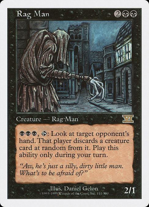 Rag Man [Classic Sixth Edition] - Evolution TCG