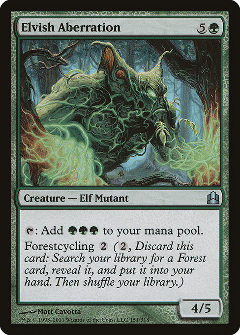 Elvish Aberration [Commander 2011] - Evolution TCG