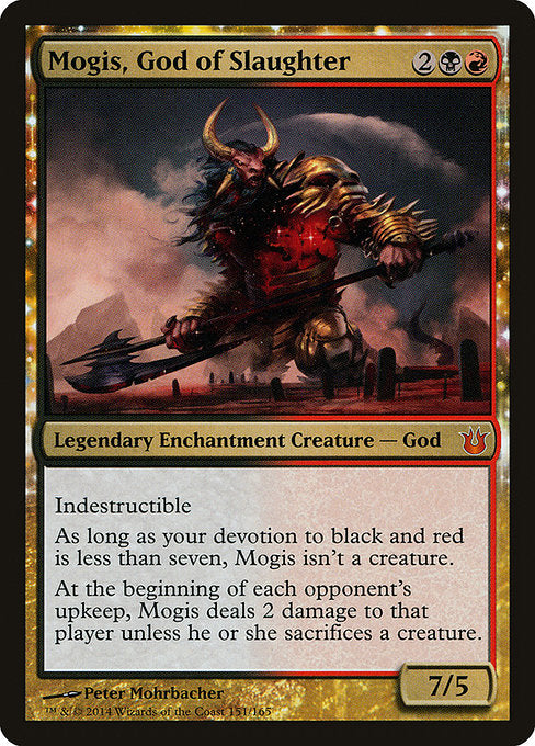 Mogis, God of Slaughter [Born of the Gods] - Evolution TCG