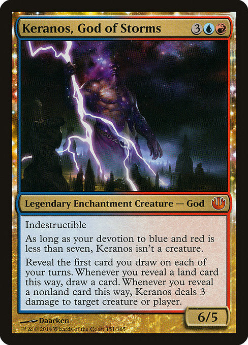 Keranos, God of Storms [Journey into Nyx] - Evolution TCG
