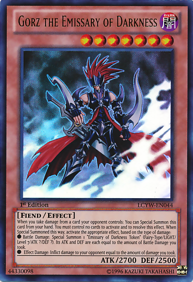 Gorz the Emissary of Darkness [LCYW-EN044] Ultra Rare - Evolution TCG