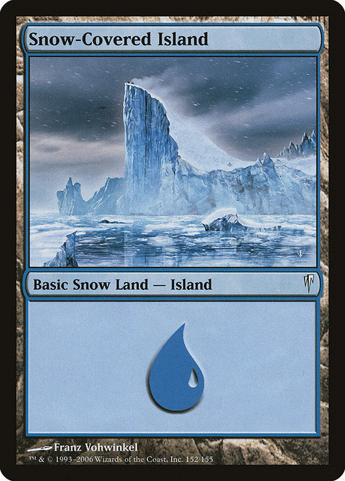 Snow-Covered Island [Coldsnap] - Evolution TCG