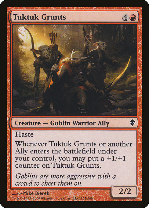 Tuktuk Grunts [Zendikar] - Evolution TCG