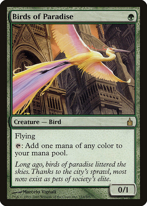 Birds of Paradise [Ravnica: City of Guilds] - Evolution TCG