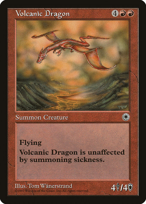 Volcanic Dragon [Portal] - Evolution TCG