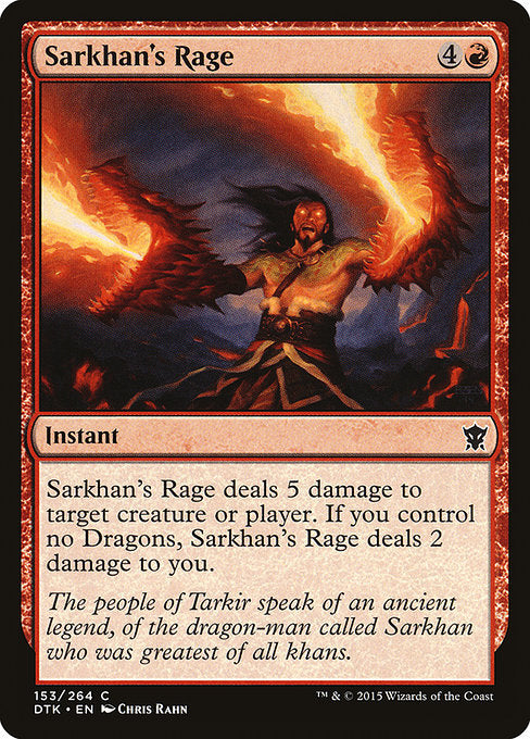 Sarkhan's Rage [Dragons of Tarkir] - Evolution TCG