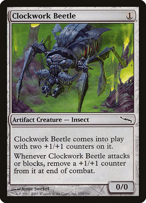 Clockwork Beetle [Mirrodin] - Evolution TCG