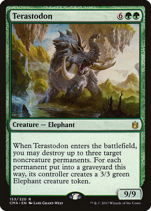 Terastodon [Commander Anthology] - Evolution TCG