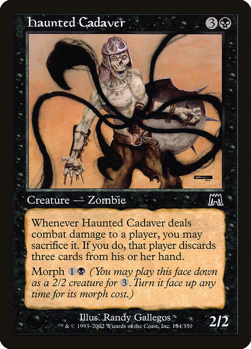 Haunted Cadaver [Onslaught] - Evolution TCG