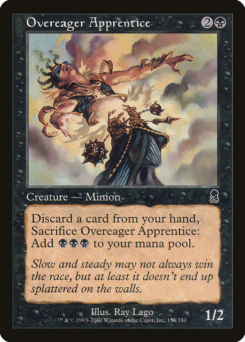Overeager Apprentice [Odyssey] - Evolution TCG