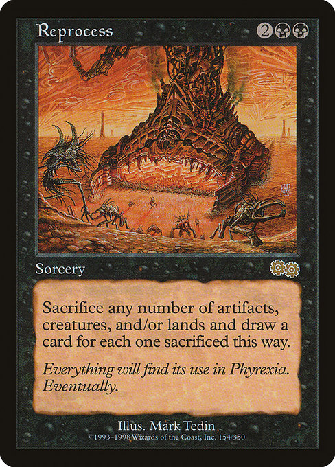 Reprocess [Urza's Saga] - Evolution TCG