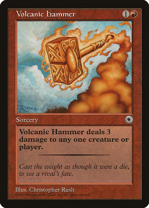 Volcanic Hammer [Portal] - Evolution TCG