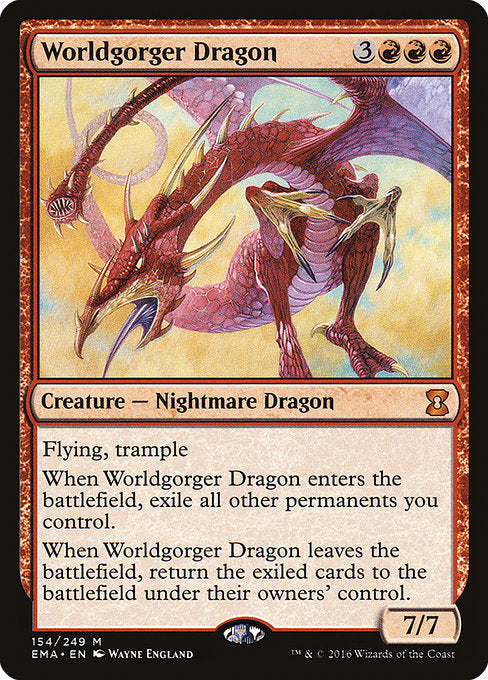 Worldgorger Dragon [Eternal Masters] - Evolution TCG
