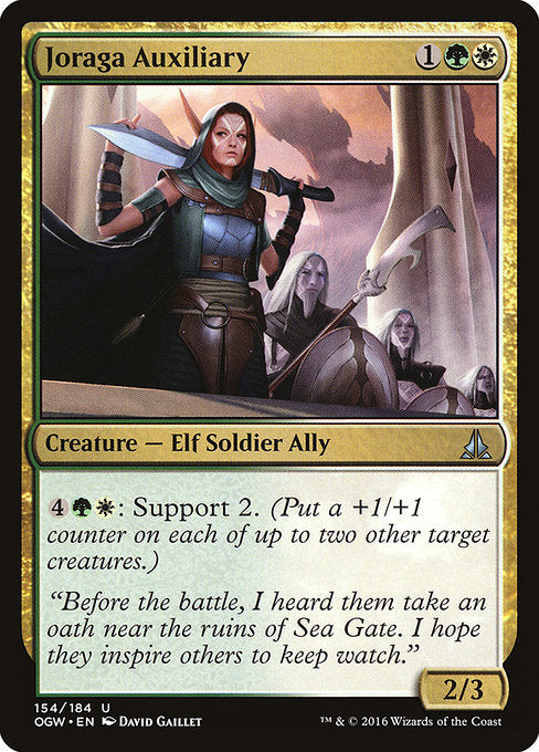 Joraga Auxiliary [Oath of the Gatewatch] - Evolution TCG