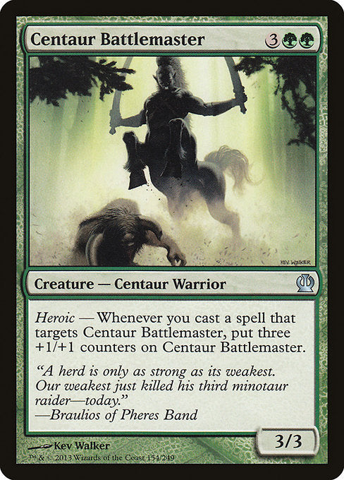 Centaur Battlemaster [Theros] - Evolution TCG