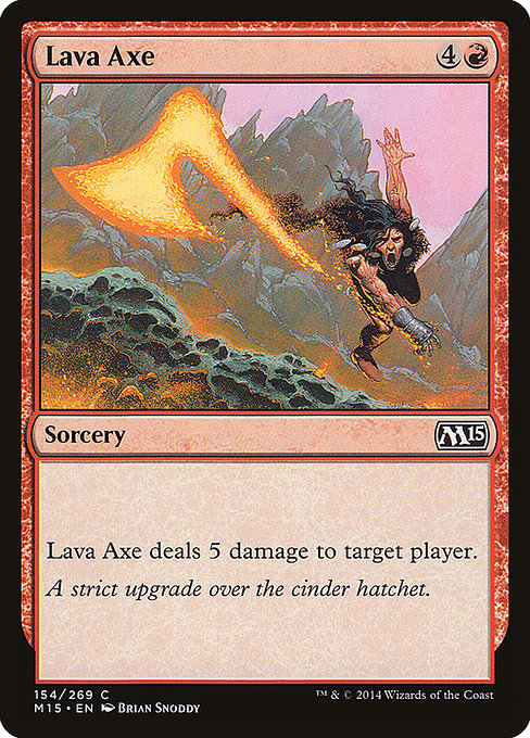 Lava Axe [Magic 2015] - Evolution TCG