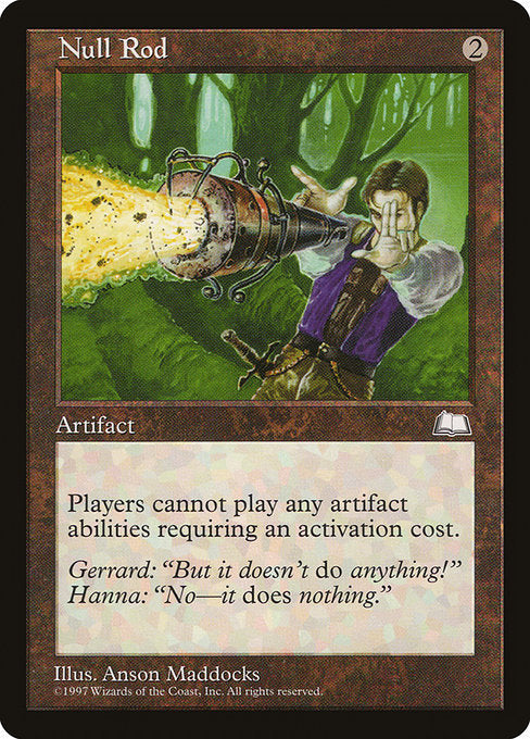 Null Rod [Weatherlight] - Evolution TCG