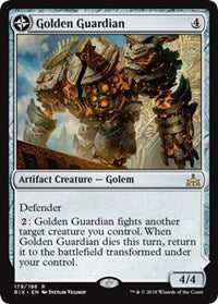 Golden Guardian // Gold-Forge Garrison [Rivals of Ixalan] - Evolution TCG