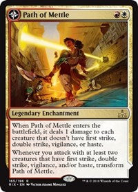 Path of Mettle // Metzali, Tower of Triumph [Rivals of Ixalan] - Evolution TCG