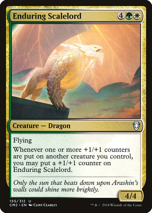 Enduring Scalelord [Commander Anthology Volume II] - Evolution TCG