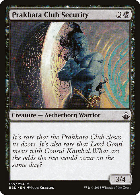 Prakhata Club Security [Battlebond] - Evolution TCG