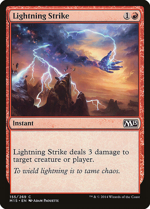 Lightning Strike [Magic 2015] - Evolution TCG