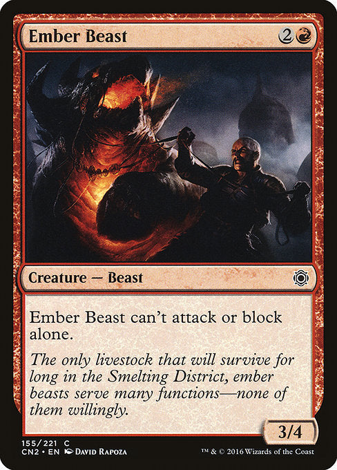 Ember Beast [Conspiracy: Take the Crown] - Evolution TCG