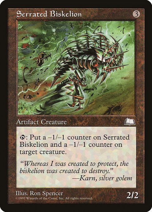 Serrated Biskelion [Weatherlight] - Evolution TCG