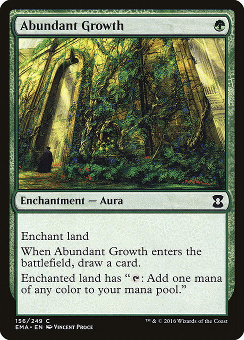 Abundant Growth [Eternal Masters] - Evolution TCG